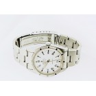 Rolex Air-King Stainless Steel Fluted With White Roman Dial 34mm Watch